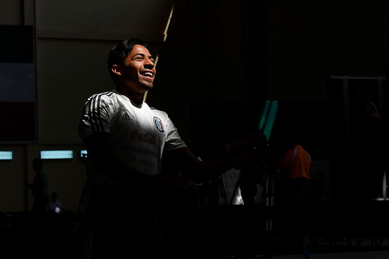 Así se divierte el equipo de México en medio de su práctica en el Mundial de Rusia 2018.