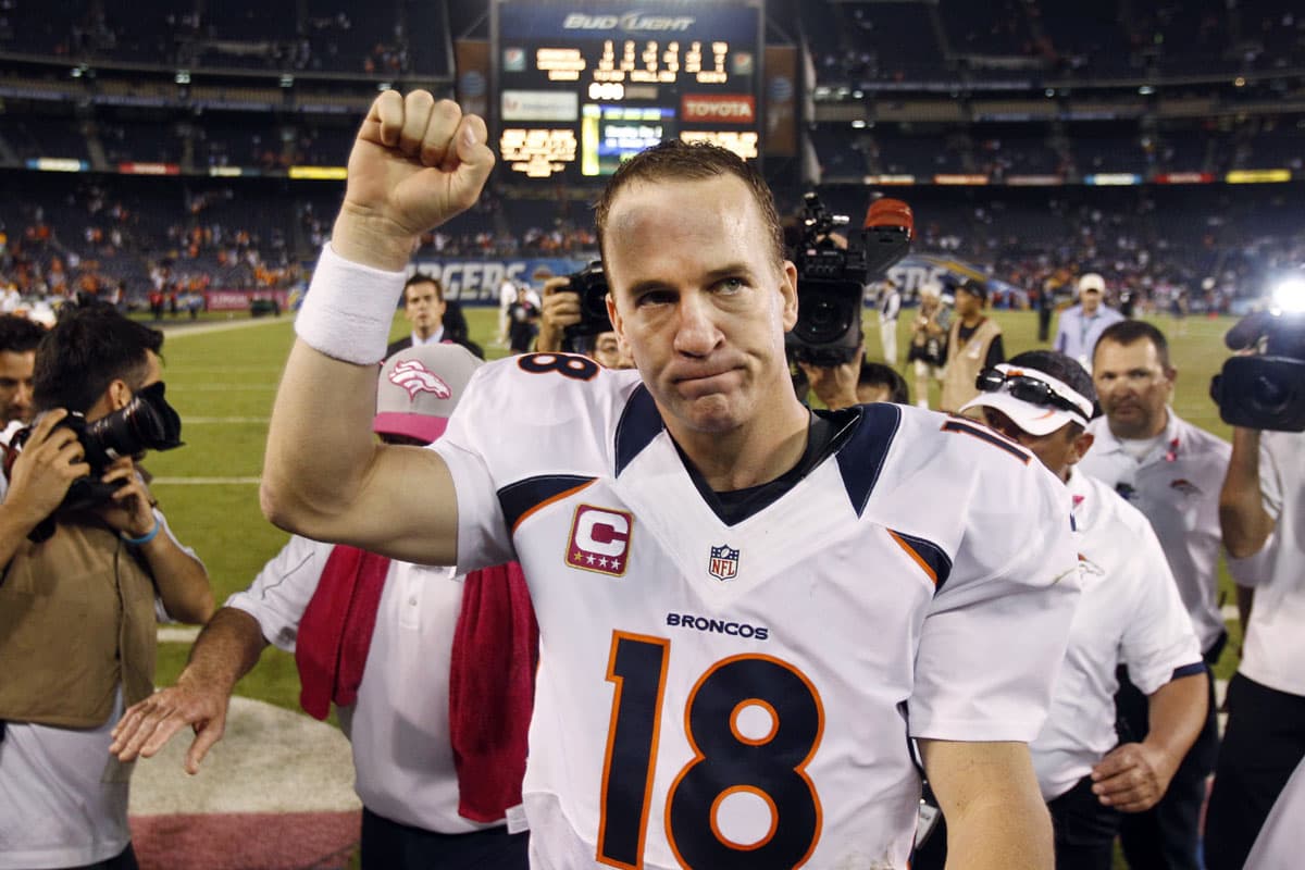 ... La rapidez mental de Peyton Manning (AP-NFL).