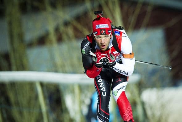 Y el competidor canadiense Scott Perras.