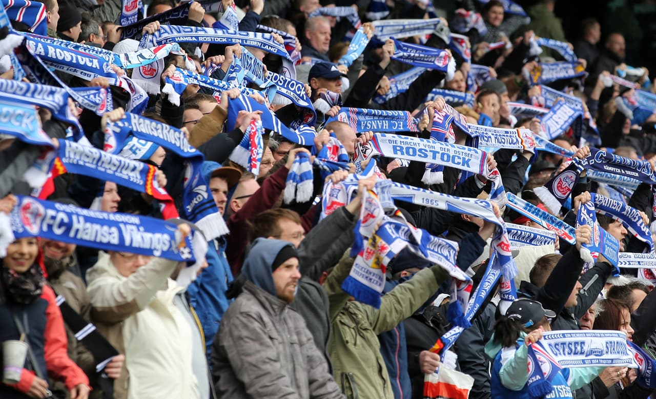 Los hanseáticos prepararon una bienvenida intimidatoria para el Hertha de Berlín.