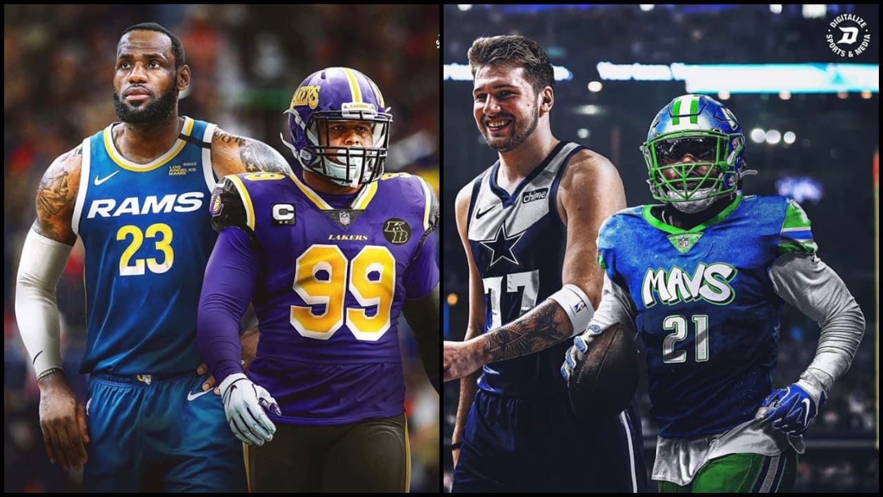 ¿Te imaginas si los diseños de los uniformes de estos deportes fueran opuestos?