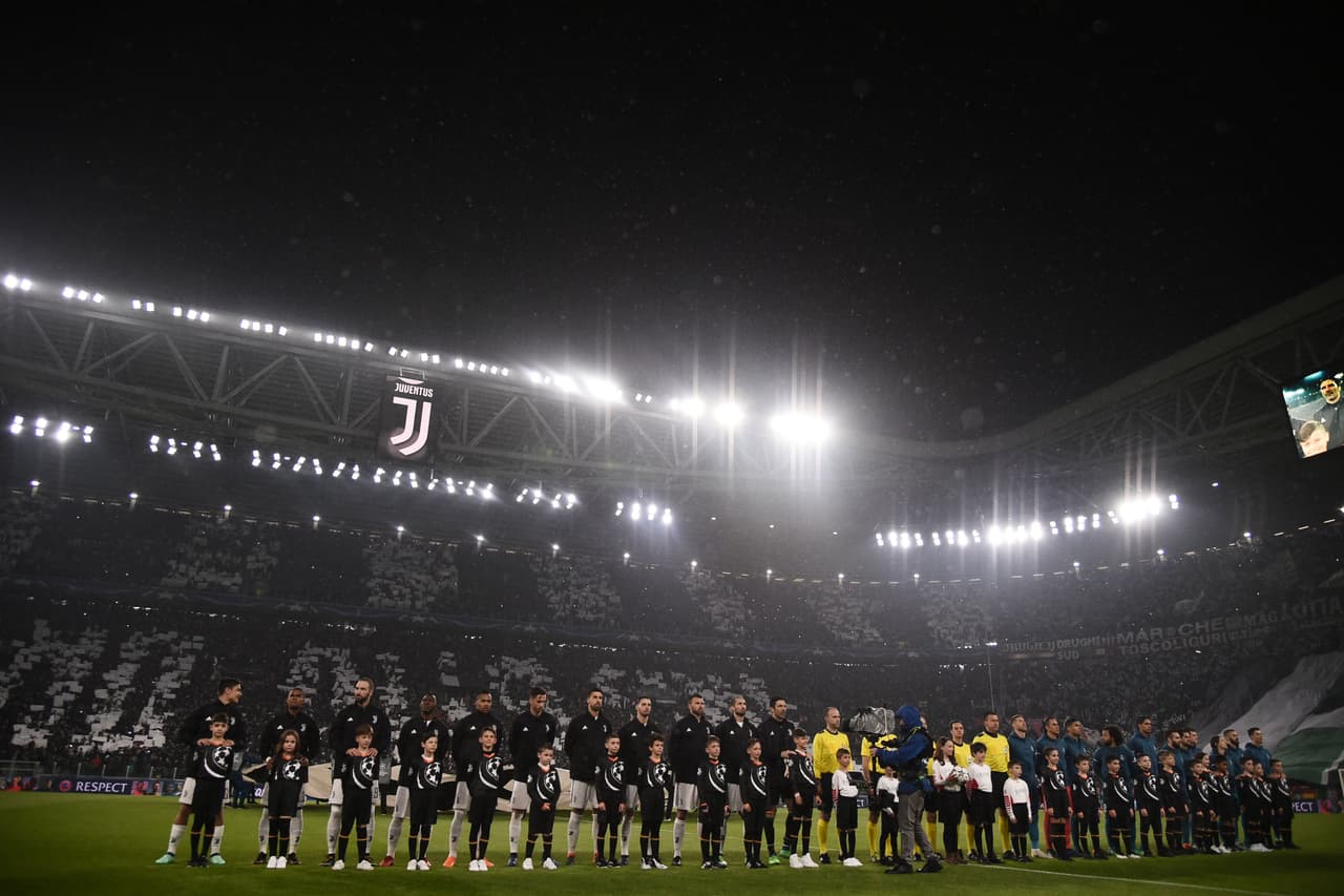 La afición local, sin duda, fue la más ruidosa en toda la previa del partido entre la Juventus y Real Madrid por los cuartos de final de la Champions League. Un marco impresionante para un partido de tal calibre entre dos de los mejores equipos del mundo, además últimos finalistas del torneo.