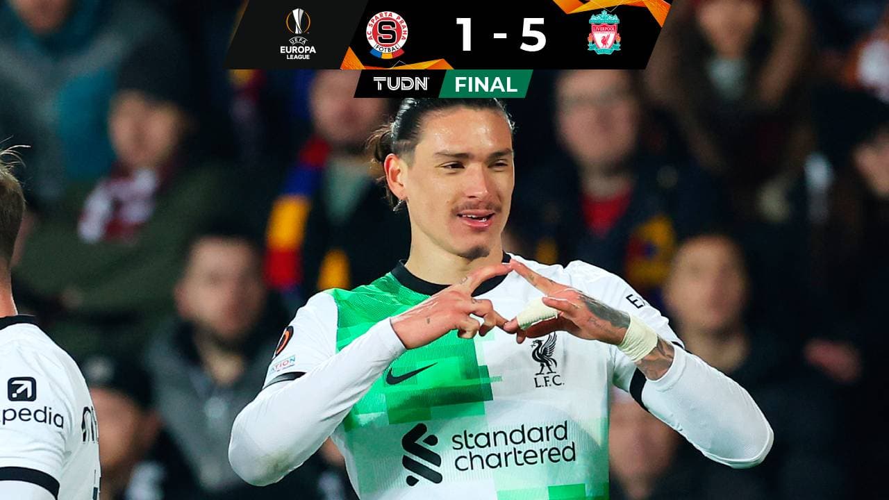 Liverpool golea a Sparta Praga en partido de ida de Octavos de la Europa League