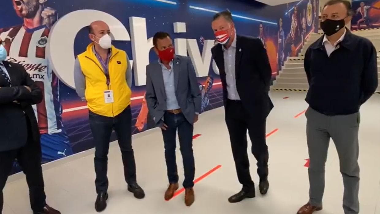 Gobierno estatal supervisa protocolos en Estadio Akron