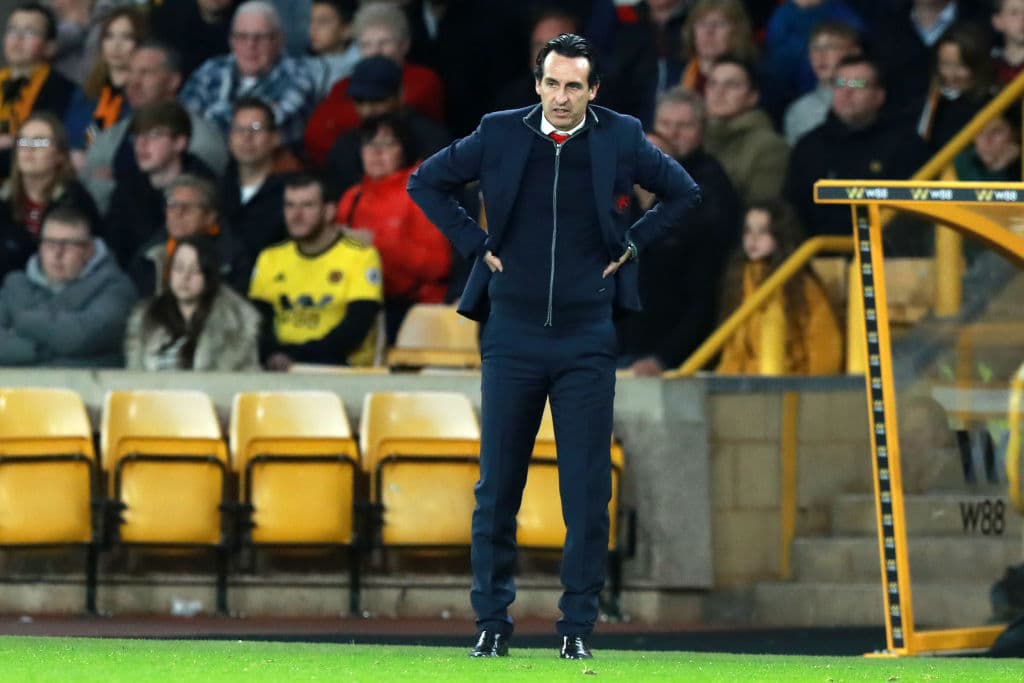 La expresión de Unai Emery, técnico español del Arsenal, lo dice absolutamente todo. Para él y su equipo fue una jornada muy amarga.