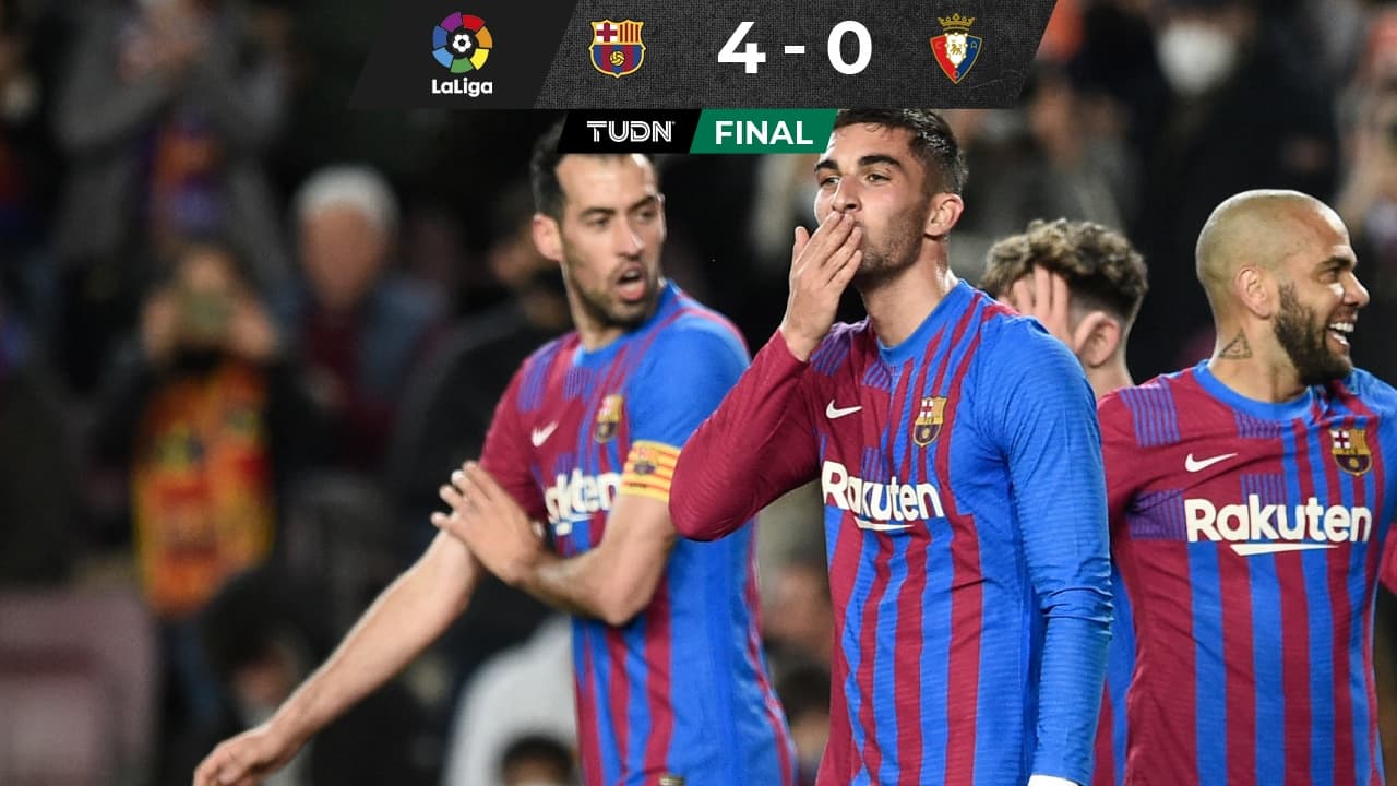 Barça asalta el tercer lugar de LaLiga por primera vez en 2021/22