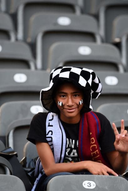 Todo listo en el Olympiastadion donde Juventus y Barcelona se enfrentarán.