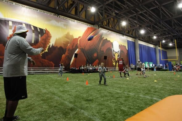 La ciudad de Phoenix, Arizona, empieza a calentar motores para recibir el Super Bowl XLIX entre los New England Patriots y los Seattle Seahawks (Foto: Mario Castillo)