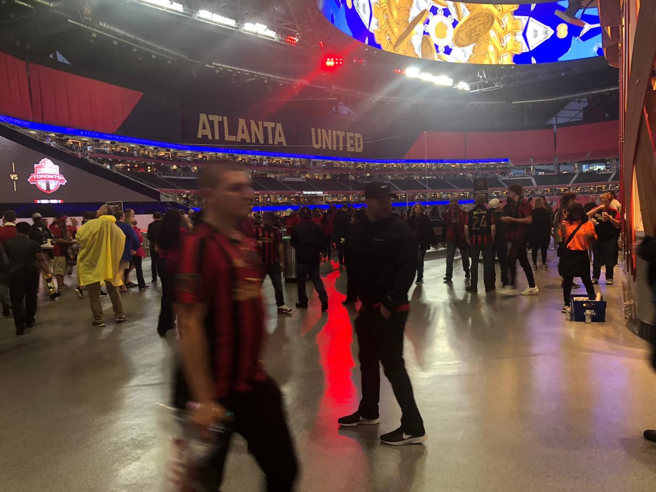 Gran ambiente en Atlanta para recibir la final de la Conferencia Este de la MLS.