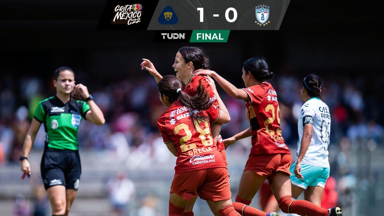Pumas defiende su casa y vence al Pachuca en la Liga MX Femenil