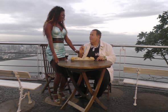 El Gordo de Molina se fue a la montaña Pan de Azúcar, donde conoció a una chica llamada Jucy que le dio un recorrido muy entretenido.