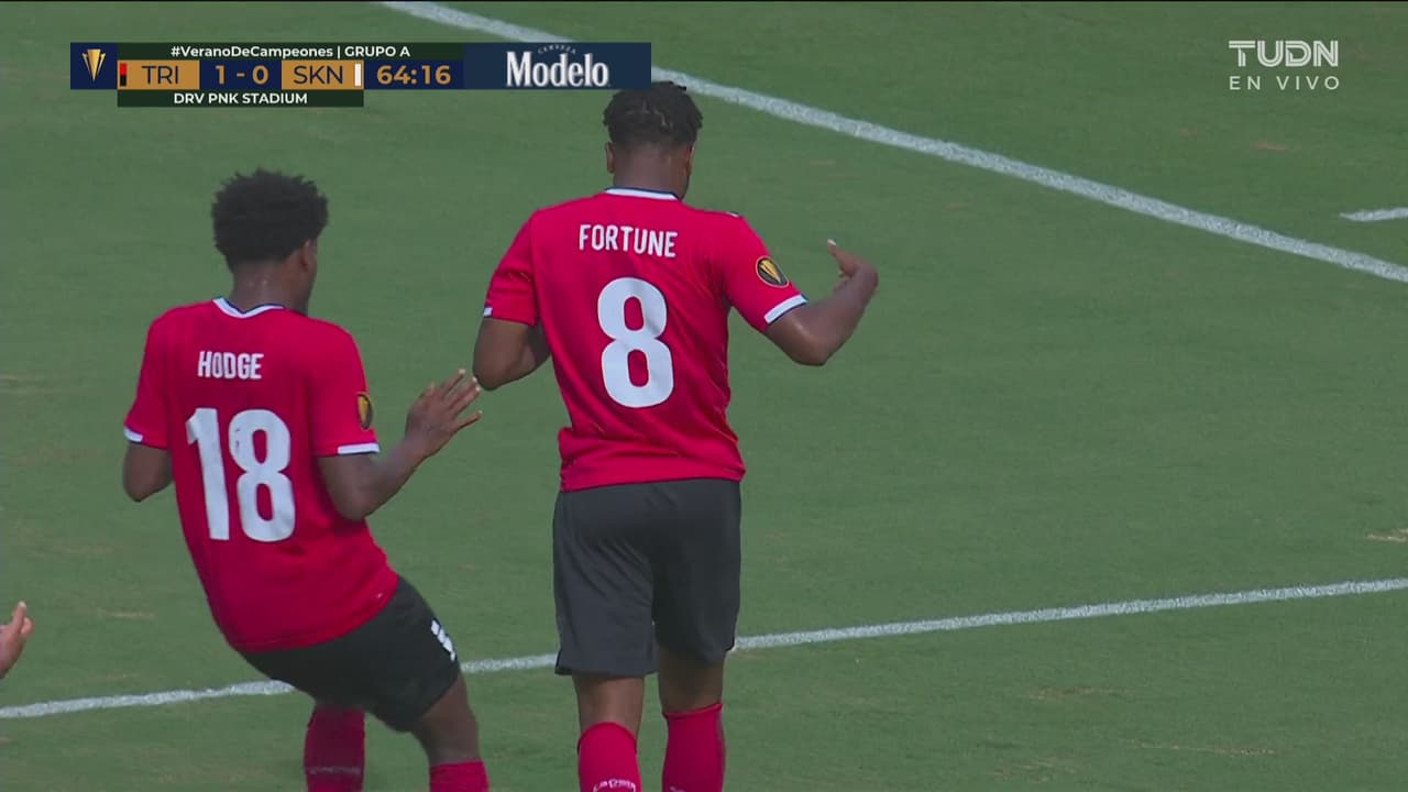 ¡Ojo al baile! Fortune amplía la ventaja 2-0 para Trinidad y Tobago