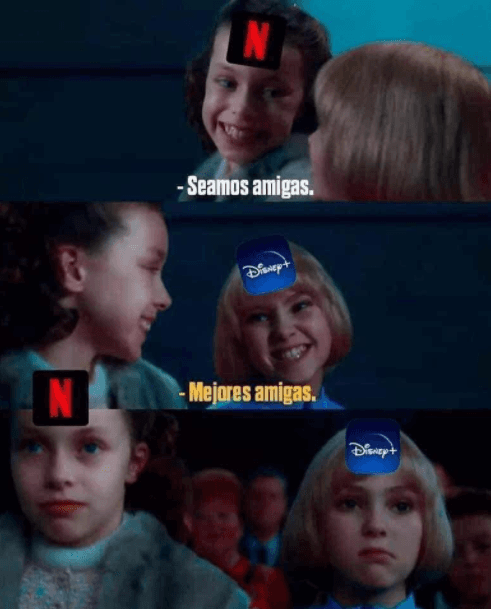 Estos fueron los mensajes que intercambiaron ambas plataformas y los memes después de sus respuestas.