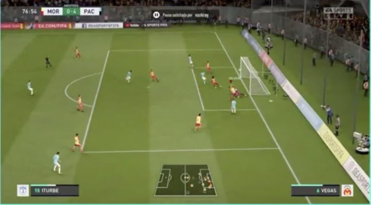 Con una contundente goleada por parte de Kevin Álvarez, el Pachuca consigue los tres puntos y el liderato de la eLiga MX.