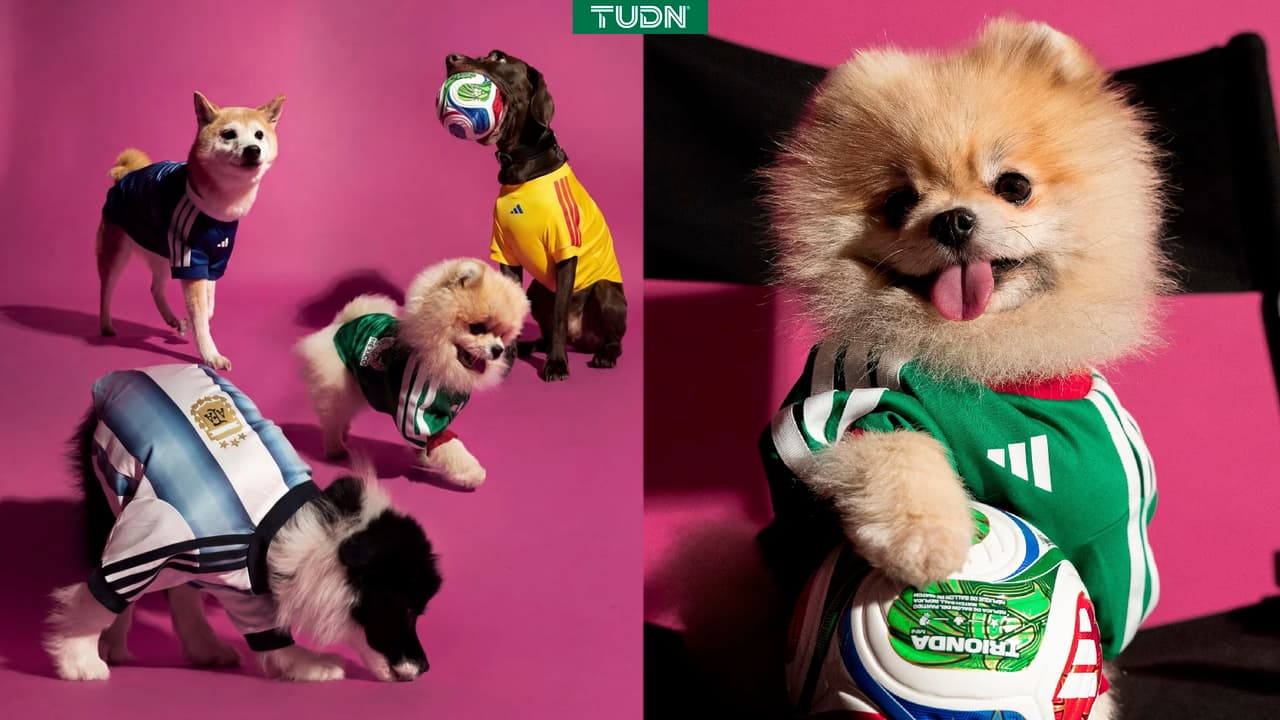 Mascotas tendrán jerseys del Mundial 2026 creadas por la marca Adidas 