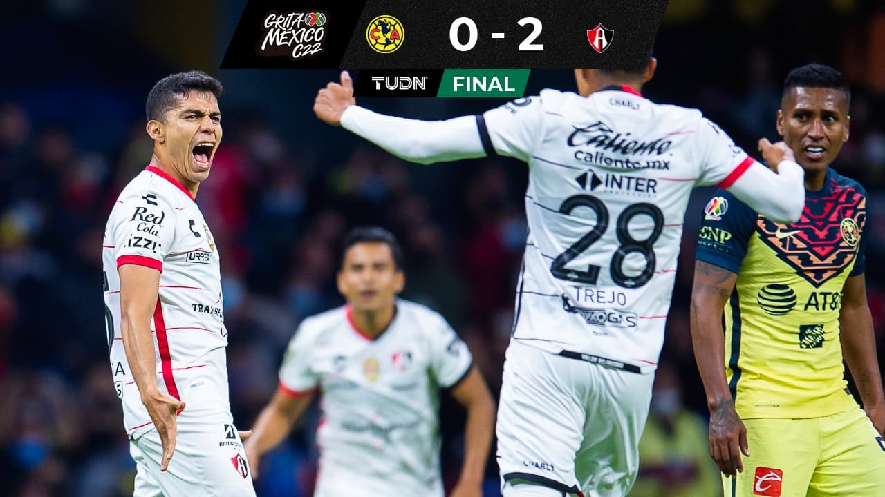 América perdió con golazo de Diego Barbosa en el Estadio Azteca.