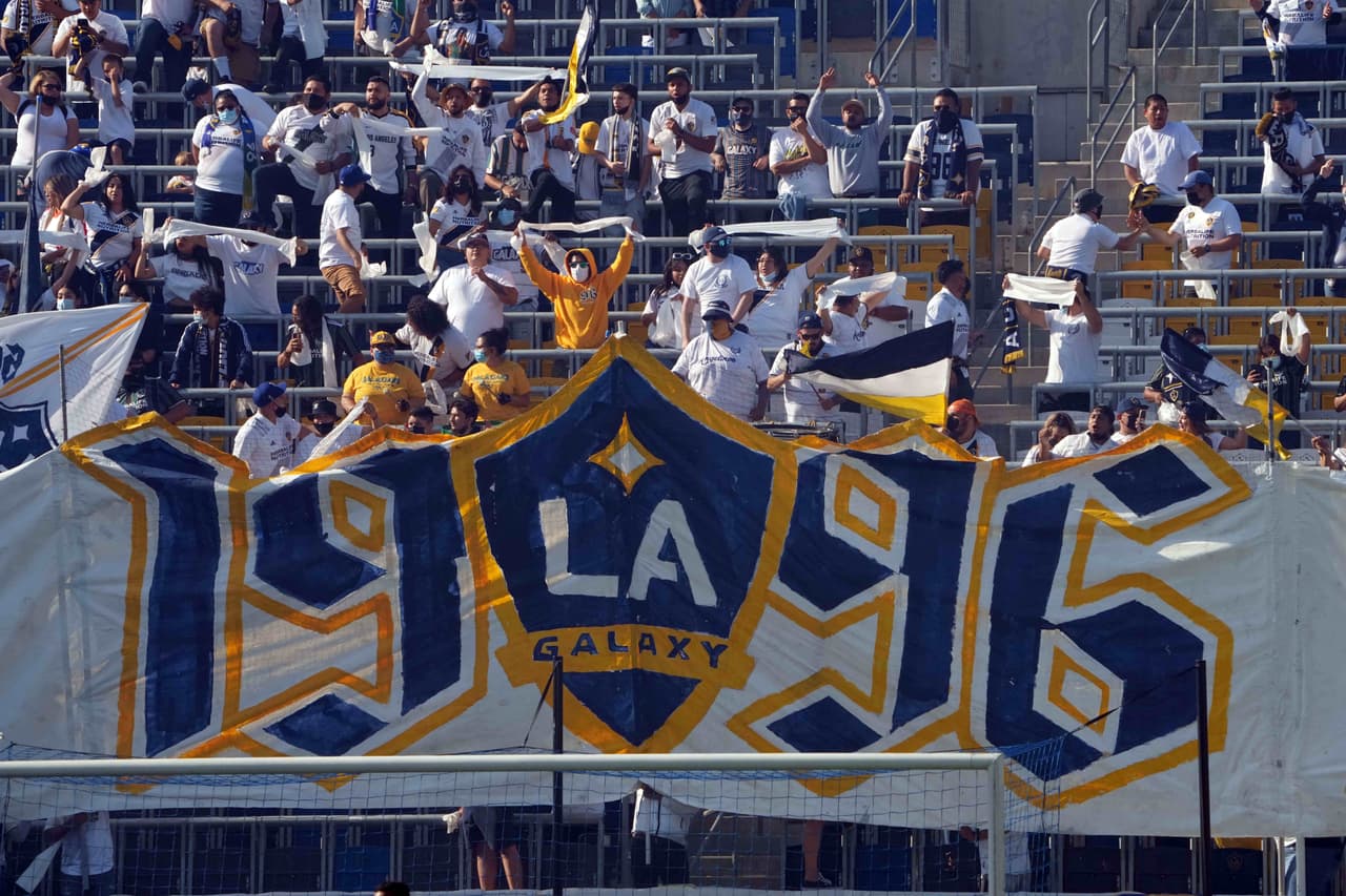 Los gritos de algarabía quedaron del lado de la afición de LA Galaxy.