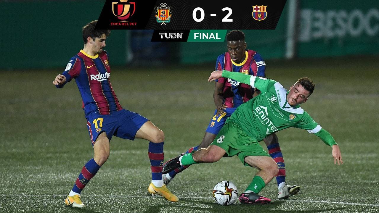 El Barça sufrió ante el Cornellá de la Segunda B pero avanzó en la Copa del Rey