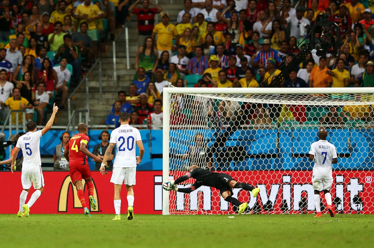 Para muchos, Howard y su actuación sobresaliente, daban para pensar que el arquero podría hber salvado a los dinosaurios, al Titanic y al propio Soldado Ryan.