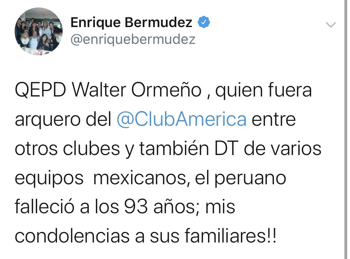 El extécnico de los cuatro grandes del futbol mexicano falleció este sábado 4 de enero a sus 93 años.