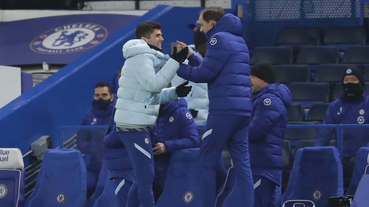 Thomas Tuchel explicó la razón de la poca actividad de Pulisic