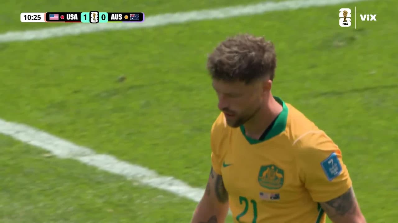¡Regalo inesperado! Burgess marca en propia y Estados Unidos toma la delantera