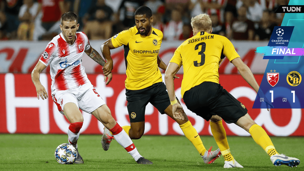 Estrella Roja gana y avanza en la Champions League