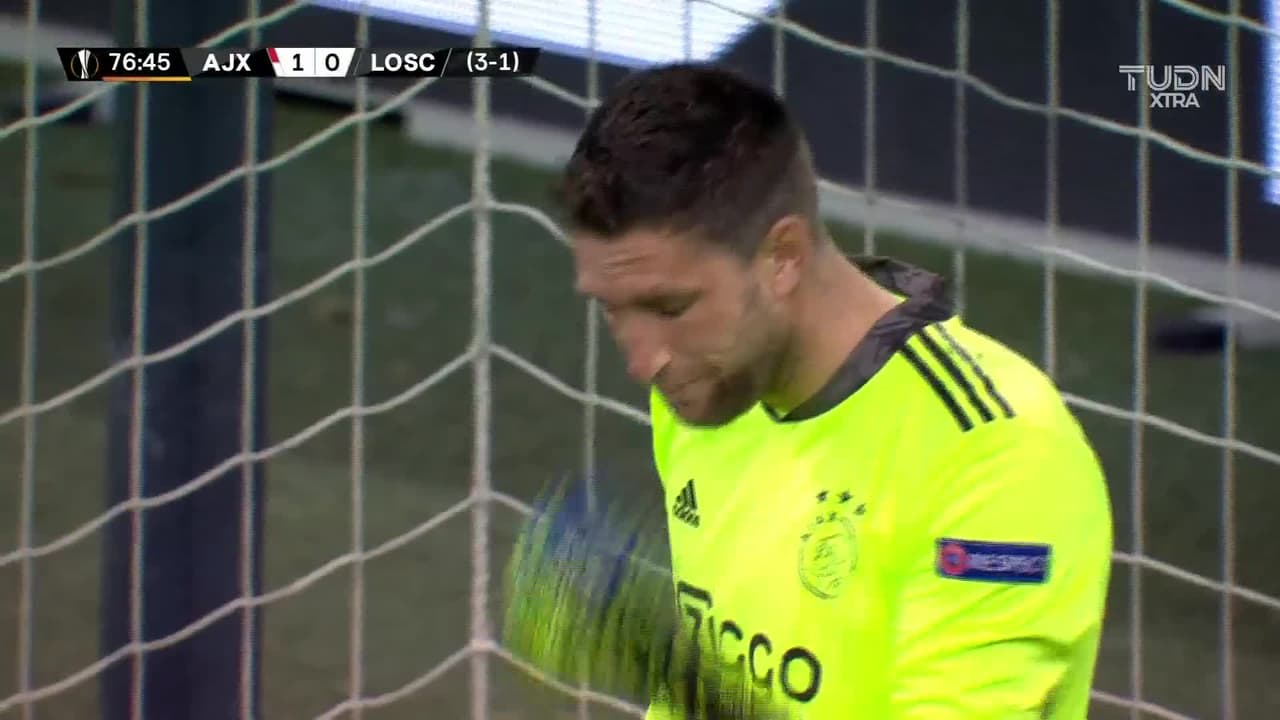¡Gol del Lille! Yazici puso el empate ante el Ajax de Edson