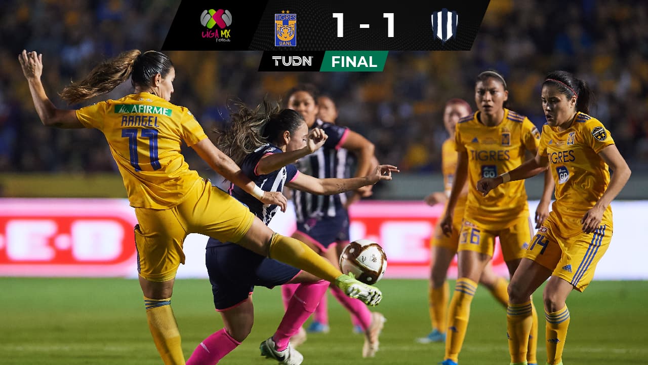 Tigres dominó, pero no pudo ganar en casa ante Rayadas