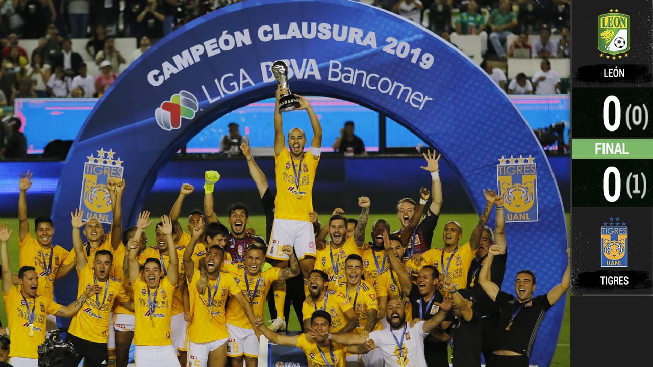 ¡Zarpazo a la grandeza! Tigres secó al León y es Campeón del Clausura 2019