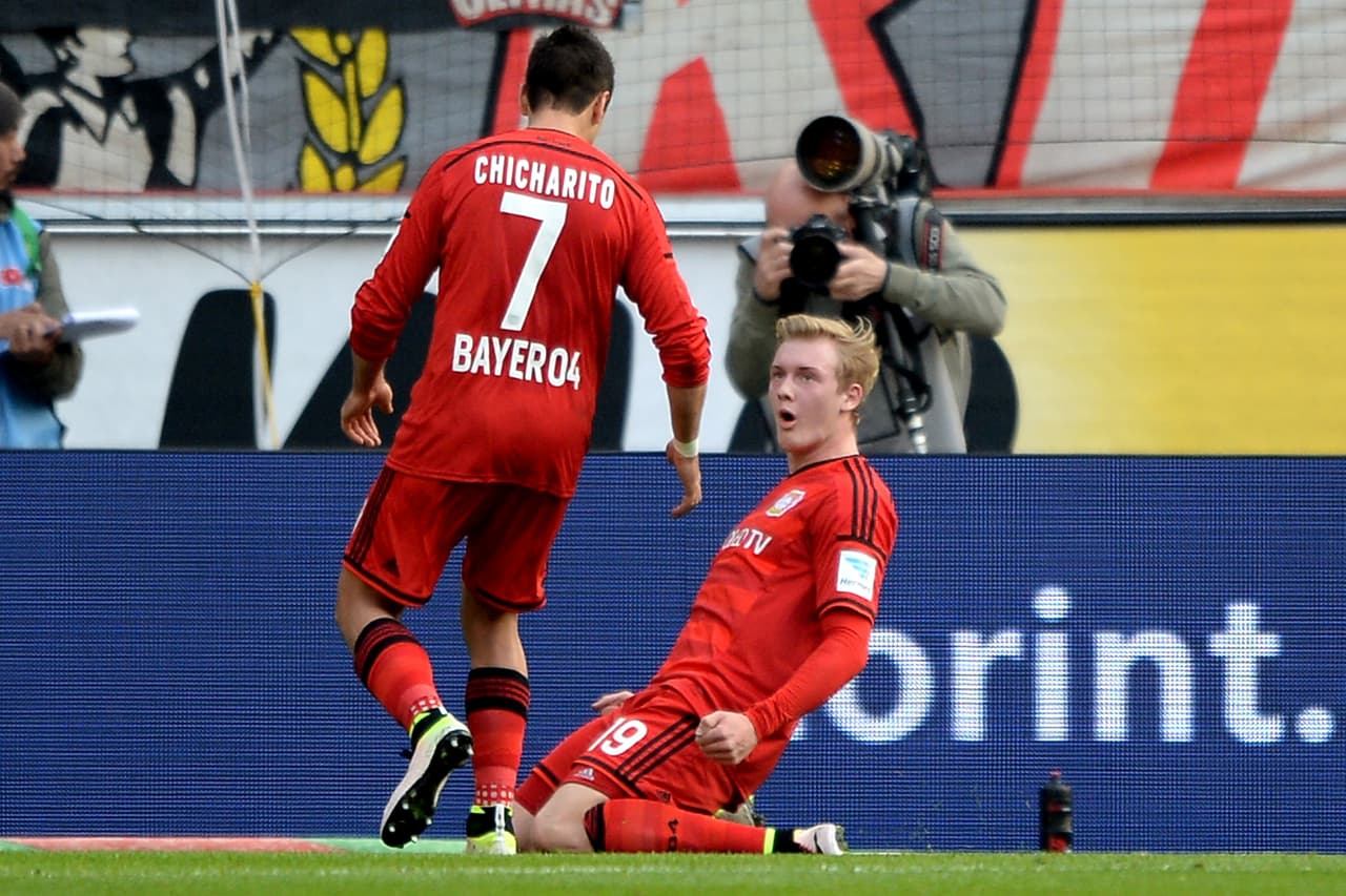 Brandt tuvo como compañero a Javier 'Chicharito' Hernández en el Bayer Leverkusen.