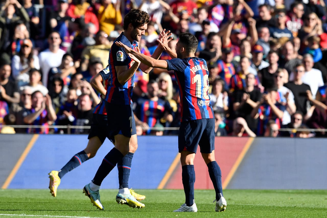 El Barcelona y el Espanyol reparten puntos en el derbi catalán.