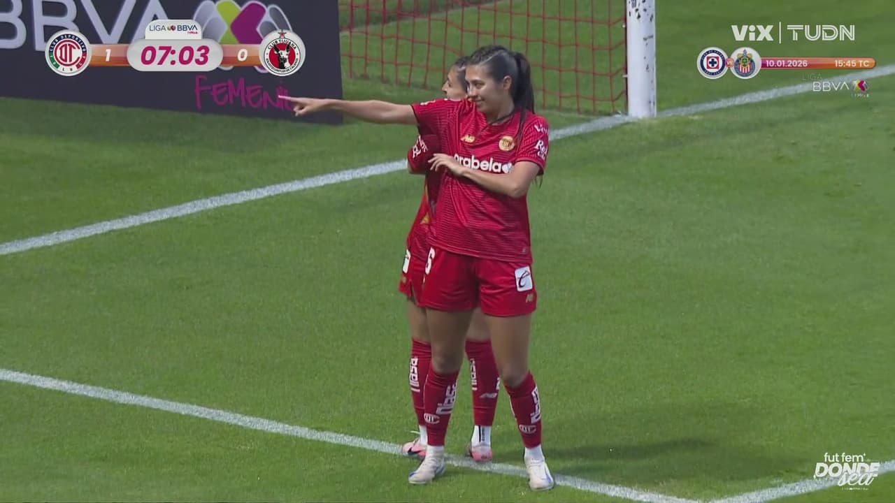 ¡Gol de las Diablas! Increíble error y Kayla Fernández marca en su debut