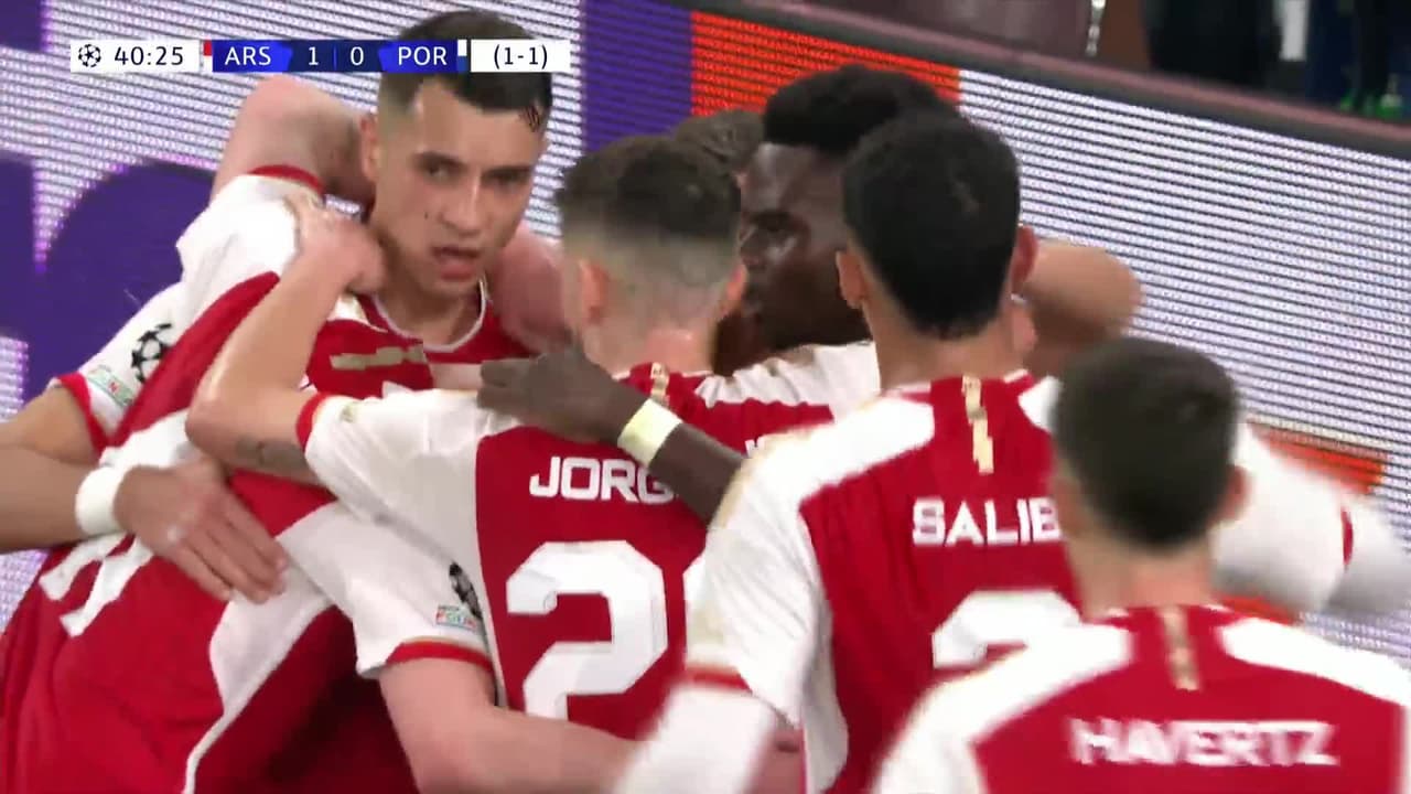 ¡GOL!  anota para Arsenal. Leandro Trossard