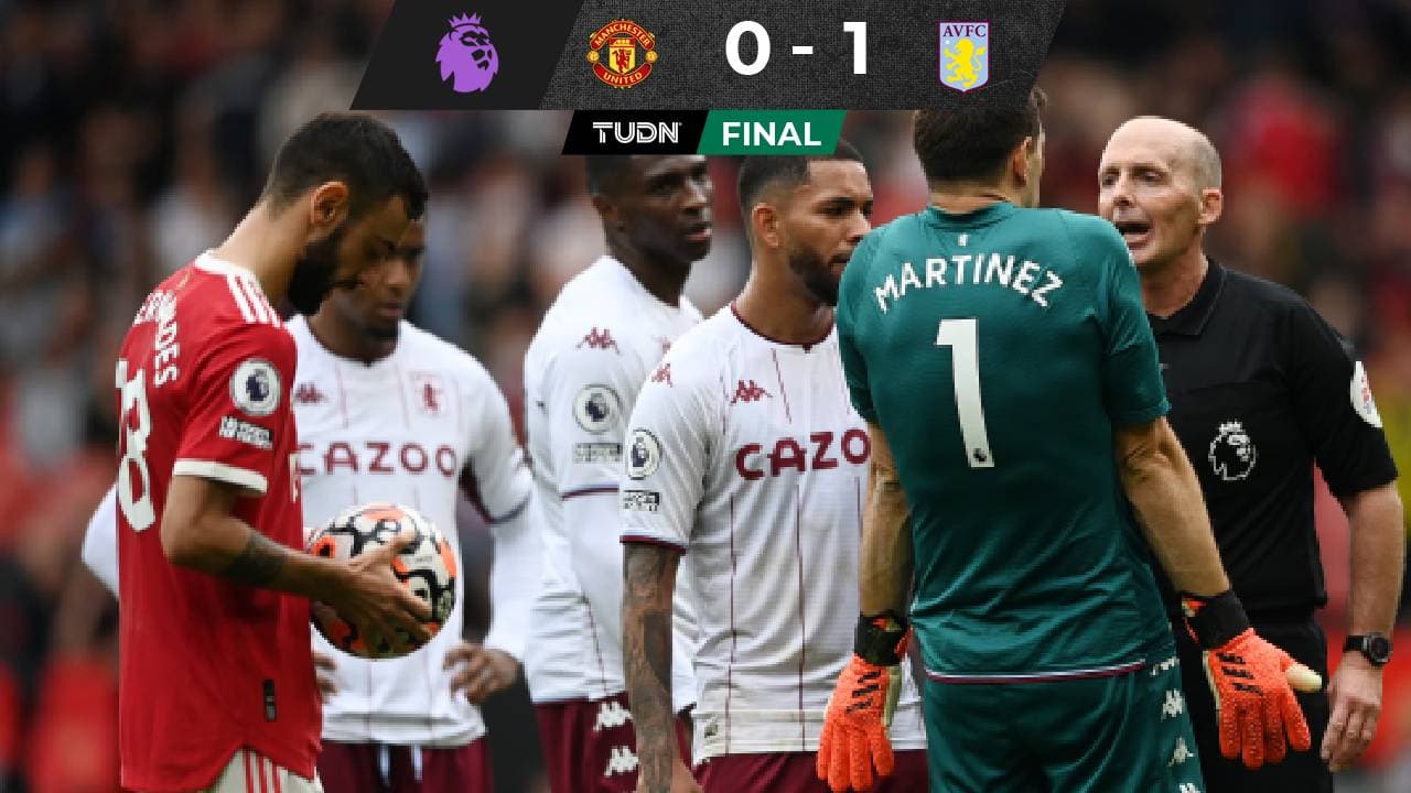 'Dibu' Martínez le mete miedo a CR7 y United falla penal