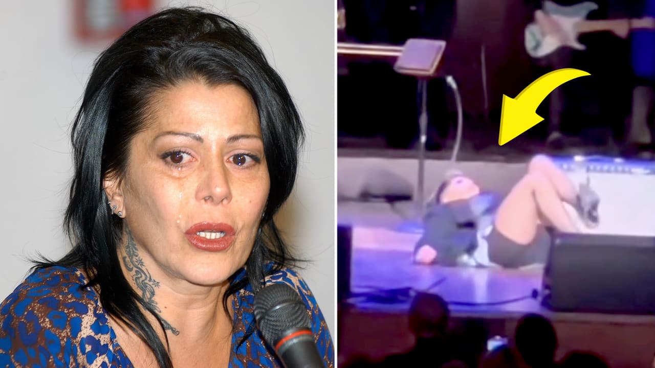 Así fue la impactante caída que sufrió Alejandra Guzmán en 2022