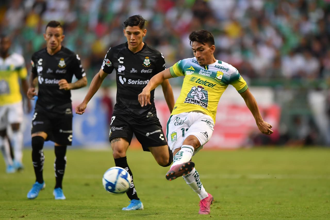 Con goles de Macías, Mena, Furch y Castillo, León y Santos empataron en la Fecha 7 del Apertura 2019.