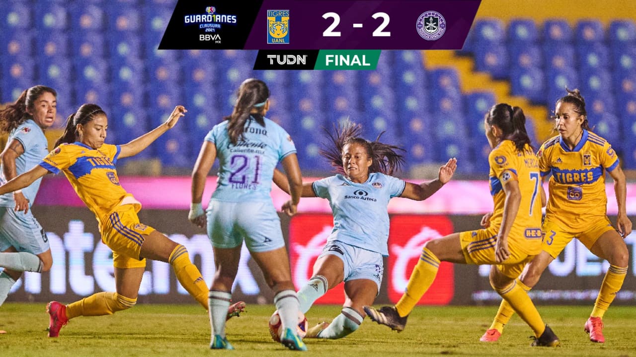 Mazatlán hace dudar a Tigres en la Liga BBVA MX Femenil