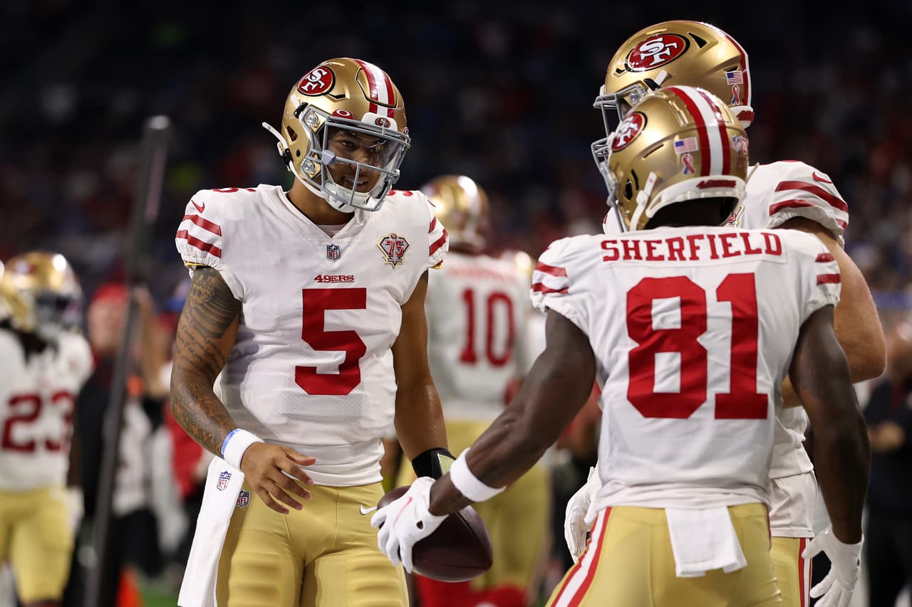 Juegazo de 49ers con el primer TD de Trey Lance en la NFL