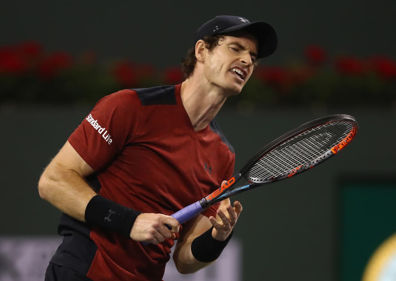 Andy Murray fuera del Masters 1000 de Miami por lesión