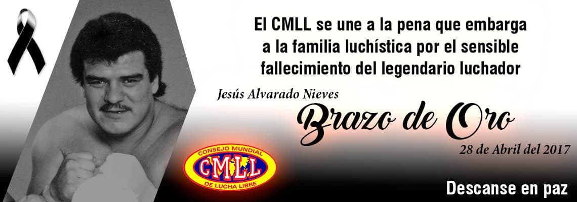 La lucha libre mexicana está de luto: Falleció el ‘Brazo de Oro’