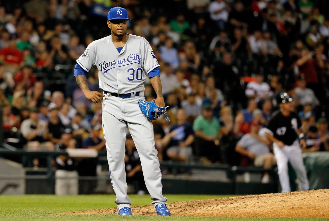 El lanzador dominicano Yordano Ventura fue uno de los pilares en la consecución del título de la Serie Mundial en 2015 de los Kansas City Royals.