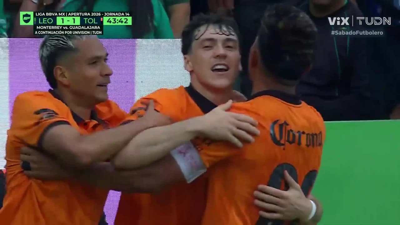 ¡La Ley del Ex! Federico Viñas lo empata para el Toluca