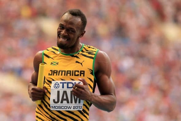 Usain Bolt volvió confirmar que es el hombre más rápido del mundo.En los mundiales de Moscú el jamaiquinó ganó el oro en 100 metros, 200 metros y relevo 4x400. Además se situó como el máximo ganador de medallas con 8 en diferentes mundiales, igualando a Carl Lewis,