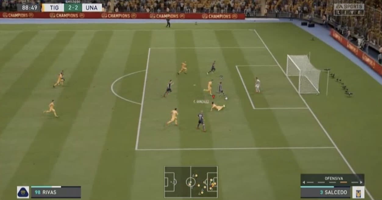 Alan Mozo no se da por vencido y consigue un agónico triunfo frente a Tigres en el minuto 90+2.