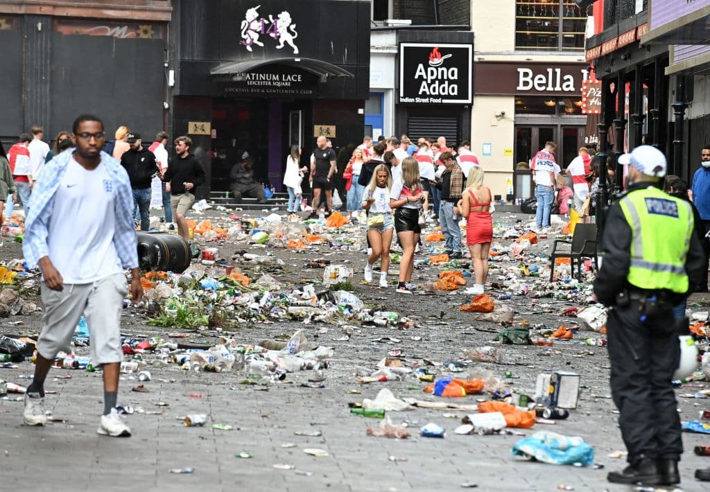 Las medidas sanitarias aquí fueron nulas.