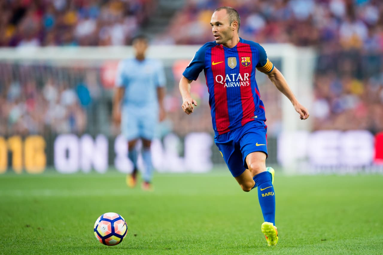 Andrés Iniesta: "Ya se nota la mano de Guardiola en el Manchester City"