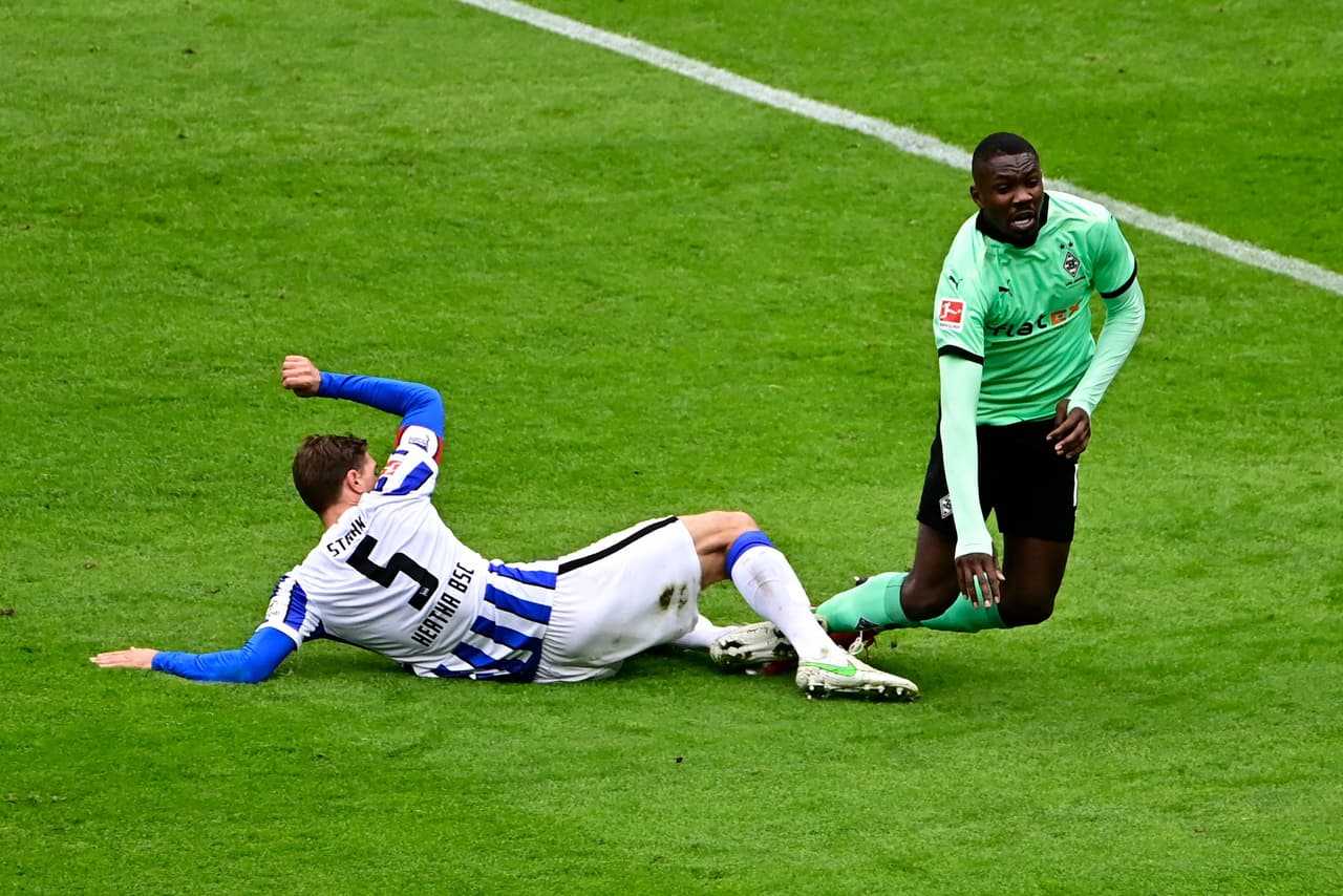 El Hertha de Berlín y el Borussia Monchelngladbach dividieron puntos.