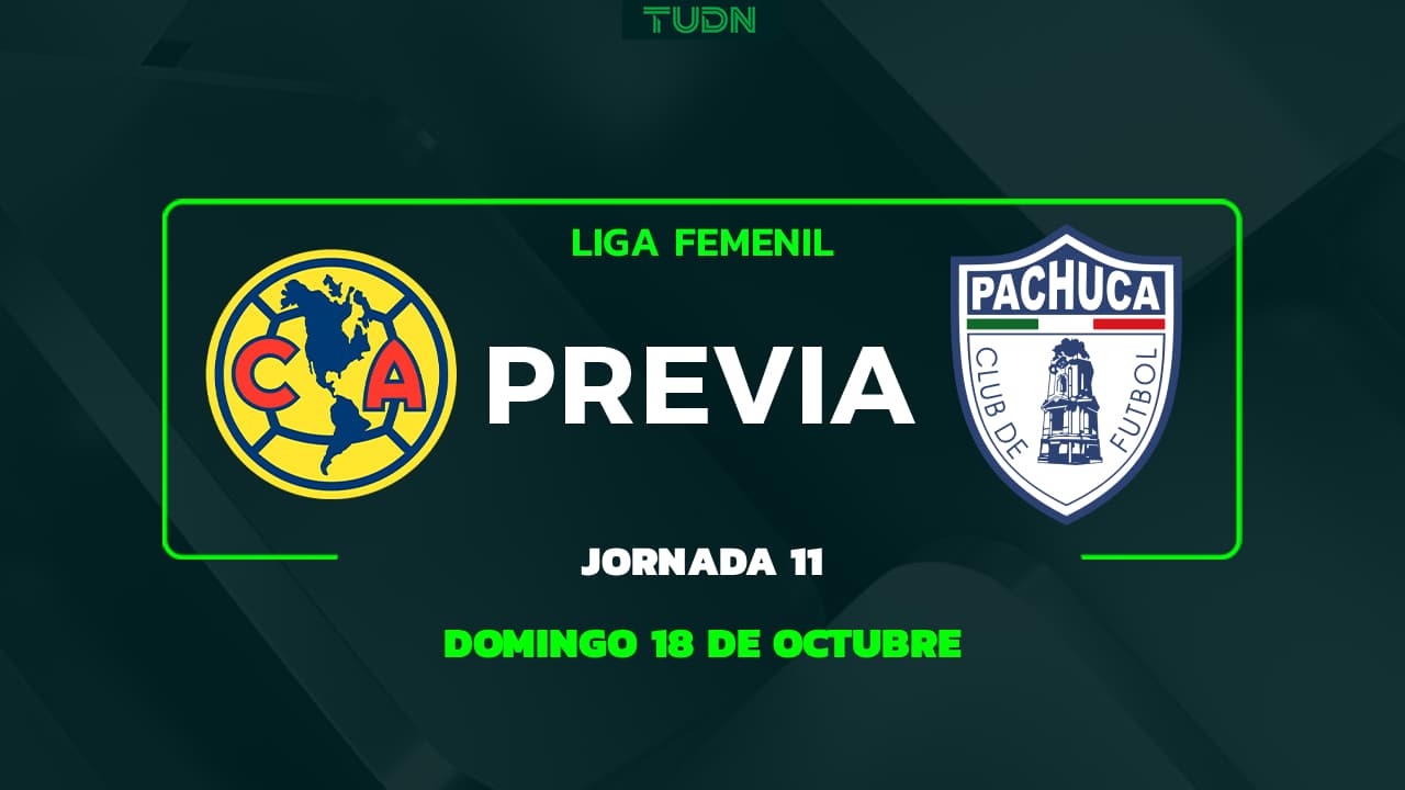 América vs. Pachuca: A qué hora y dónde ver en vivo partido de liga mx femenil Jornada 11