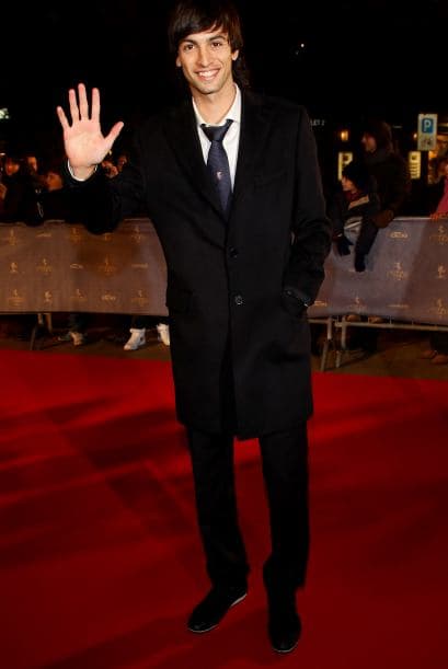 Así también posó el argentino Javier Pastore, figura del Palermo.